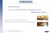 PLANNING DES ACTIONS DE FORMATION1).pdf · Fiscalité tunisienne – Cycle approfondi Jeudis après-midi ... 21-22-23 Mai L'essentiel des normes IFRS 18-19-20 Juin Le manuel comptable