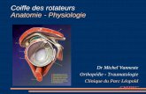 Physiologie - CHIRURGIE-ORTHOPEDIQUE.be · Coiffe des rotateurs Anatomie - Physiologie Dr Michel Vanneste Orthopédie - Traumatologie Clinique du Parc Léopold CHIREC