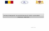 PNS 2016 2030 Version définitive adoptée le 29juin2016 · 1-1 Aperçu sur le Tchad! ... Financement Basé sur les Résultats FEAP : ... sanitaire et devra permettre au Tchad de