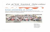 ecole.st.nicolas.free.frecole.st.nicolas.free.fr/journal sept oct 15.pdf · Moralité : c'est un tout petit ... Les CMI à la piscine de Saint Rémy sur Avre Nous partons de l'école