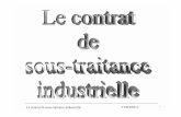 Le contrat de sous-traitance industriellepolytechgii.free.fr/Cours/Premiere%20Ann%E9e/2nd%20semestre/Ep%… · sous-traitant – loi de 1975 en France – loi de 1998 en Italie, Belgique,
