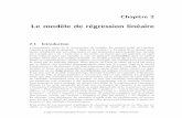 Le modèle de régression linéaire - pearson.fr · “econometric” — 2011/11/15 — 16:46 — page 9 — #25 Chapitre 2 Le modèle de régression linéaire 2.1 Introduction L’économétrie