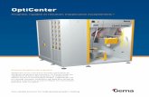 OptiCenter - gemapowdercoating.com · Ce concept unique de réservoir empêche toute perte de poudre due à la fluidisation. ... - Le mode Precision Charge control (PCC) ajuste le