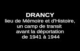 DRANCY - Pédagogie · Vue de la cité la Muette, ou l'ancienne cour du Camp de Drancy, aujourd'hui HLM