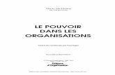 LE POUVOIR DANS LES ORGANISATIONS - ACIFR : Alliance des ... · Éditions d’Organisation Alliance des consultants industriels francophones -  ©