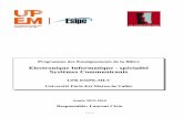UFR ESIPE-MLV Université Paris-Est Marne-la-Valléeesipe.u-pem.fr/fileadmin/public/ESIPE/CAHIERS_DES_MODULES_FILIE… · Traitement du signal analogique ... Communication et Management