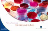 les Milieux De Culture - Claude.annaix.free.frclaude.annaix.free.fr/Bacterio/PPM_FR1.pdf · Définition de la formule Comparaison avec les autres fournisseurs