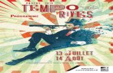 Télécharger le programme officielle de Tempo Rives 2018 · Oriane Lacaille frotte la chanson du blanc-bec aux rythmiques de son métissage réunionnais ! ... musiques actuelles