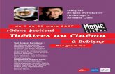 18ème festival Théâtres au Cinéma - CHSCT :: · Vendredi 9 mars Soirée d’ouverture 19h30 Vernissage de l’exposition Pour retrouver Paradjanov En présence de Zaven Sargsyan,