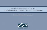 Introduction à la méthodologie économiqueeditions.institutcoppet.org/.../Malbranque-MethodologieEconomique.pdf · 8 Introduction à la méthodologie économique thodologiques,