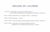 BIOLOGIE DE L’ALLERGIE - AllergoLyonallergo.lyon.inserm.fr/2014_DESC/TAB_DESC_20-02-2014.pdf · 2 INTERET DU TEST D’ACTIVATION DES BASOPHILES DANS L’EXPLORATION DE L’ALLERGIE