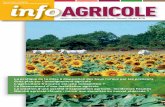 infoAGRICOLE - FCGAA · La pratique de la mise à disposition des baux ruraux par les preneurs Gros plan sur l'enseignement agricole L'agriculture française est-elle compétitive