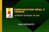 PREPARATION ORAL 3 TENNIStennis.suaps.free.fr/Files/analysetactiquedujeu.pdf · 5.Arbre de décisions tactiques simples. 1. Le cadre d’analyse. 1.1. Le gain du point En tennis,