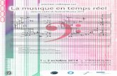 La musique en temps réel - electro-strasbourg.euelectro-strasbourg.eu/.../uploads/2014/...La_musique_en_temps_reel.pdf · systèmes qui permettent à l'utilisateur de travailler