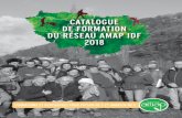 cataLoGue de Formation du rÉseau amap idF 2018 · Formations et rencontres pour paysan·ne·s et amapien·ne·s cataLoGue de Formation du rÉseau amap idF 2018