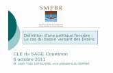 Définition d’une politique foncière : Le cas du bassin ... · M. Jean-Yves LEFEUVRE, vice président du SMPBR ... DR9 Rocher d'Hirondelle (regard 50) 39 29 45 43 DR10 Beaumanoir