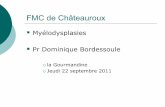 FMC de Châteauroux - TéléSanté Centre · d’une pâleur intense isolée sans syndrome tumoral clinique, ni dyspnée, ni syndrome infectieux. Cas clinique 1 (suite) Vous décidez
