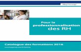 Pour la - info.haygroupupdate.cominfo.haygroupupdate.com/rs/494-VUC-482/images/Catalogue 2016_VF.pdf · Un mot de Claude DION Directeur Général | Hay Group France ... du management.