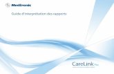Guide d'interprétation des rapports - MiniMed … d'interprétation des rapports CareLink® Pro 6 Taux de glucose capteur : superpos. tracés repas/du coucher au lever — Résult.