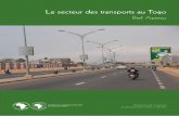 Le secteur des transports au Togo - afdb.org · ferroviaire, maritime et aérien. Le chapitre 7 complète le chapitre 6 en exposant les interventions des partenaires au développement