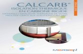 CACARB ISOLATION THERMIQUE EN CARBONE … · • Très faibles seuils de détection pour la plupart des éléments de la classification périodique, 1 - 50 μg/kg = ppb (parties par