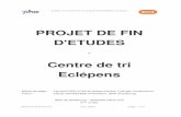 PROJET DE FIN D'ETUDES Centre de tri Eclépenseprints2.insa-strasbourg.fr/66/1/Rapport_FPE.pdf · Résultats du calcul.....16 7.2 DALLE SUR VIDE SANITAIRE ... Une dalle sur sommier