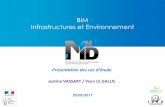 BIM Infrastructures et Environnement - minnd.fr · BIM Infrastructures et Environnement Présentation des cas d’étude Justine VASSART / Yann LE GALLIC . 20/03/2017