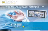Control Panel Systems Interface Homme-Machine · accédez à toutes les données de votre CPS Touch ... Rétro éclairage Durée du rétro éclairage MTBF Dimensions (LxHxP) Découpe