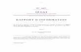 RAPPORT D'INFORMATION - Accueil - Sénat · 2000-07-11 · ... Une histoire « cahotique ... 47 a) Un processus de décision proche des citoyens ... Des transferts de blocs de compétences