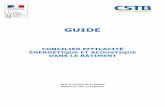Concilier efficacité énergétique et acoustique dans le ... · La réglementation acoustique française impose des exigences acoustiques à atteindre en termes de performances de