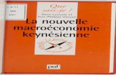 La nouvelle macroéconomie keynésienneexcerpts.numilog.com/books/9782130777953.pdf · macroéconomique - monétaire ou budgétaire - appa- raît comme la réponse incontestable au