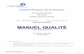 MANUEL QUALITÉ - pasteur-cayenne.fr©-V… · Laboratoire multi-site de l’Institut Pasteur de la Guyane IPG-HSQ-A1-MQ-001-MANUEL QUALITE Version : 005