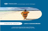 PROFIL 2017 LES COMORES - United Nations …€¦ · 2017 à Moroni, aux Comores. Il s’agit d’une version initiale du profil de pays qui est une des publications phares de la