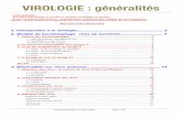 VIROLOGIE : g©n©ralit©s - .Virologie BTS/DUT (J-No«l Joffin) page 3/34 1. Introduction   la