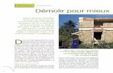 Coup d'œil Pratique Courrier en France Construire ...depechetoi.com/file.axd?file=2012/8/VOTRE+TERRAIN_juin10_demolir.… · permis de construire, ... sachez que le permis de démolir