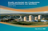 Profil sectoriel de l'industrie bioalimentaire au Québec ...stat.gouv.qc.ca/statistiques/agriculture/profil-  · PDF filede la consommation apparente canadienne par habitant, généralement