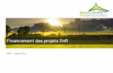 Financement des projets EnR - Green Giraffe · finance, contract management, M&A, legal & tax expertise High quality, specialised advisory services • Focus on projects where we