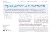 Journée Défense et Citoyenneté 2015 : un jeune …cache.media.education.gouv.fr/file/2016/75/6/depp-ni-2016-14-JDC... · tion de mots ne permet pas toujours de garantir l’efficacité