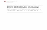 Rapport d’évaluation 2015 sur les consé- quences de l ... · Rapport d’évaluation 2015 sur les consé- ... libéralisation en Europe sont intervenus sur des marchés postaux