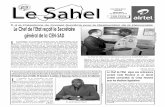 Le Chef de l’Etat reçoit le Secrétaire général de la CEN ...nigerdiaspora.net/journaux/sahel-29-12-10.pdf · Guide libyen Mouammar El Kadhafi de voir le processus électoral