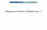 Apprendre Python - Télécharger PDFmcours.net/cours/pdf/info1/cours_Apprendre_Python.pdf · Apprendre Python ! Par prolixe Mise à jour : 16/04/2011 Difficulté : Facile 24 457 visites