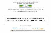 RAPPORT DES COMPTES DE LA SANTE 2010 & 2011csgabon.info/file/f3/Rapport Final CNS 2010-2011.pdf · 1.3. Financement de la ... puissant outil d’aide à la décision, les Comptes