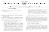 de la République Démocratique du Congo - LEGANET.CD · 09 mars 2006 - Loi n° 06/006 ... Il revient au juge de statuer sur les contestations ... villes comportant un seul siège
