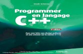 Programmer en langage C++ - Unitheque.com · C++en langage Avec une intro aux design patterns ... Ce faisant, nous accéderions directement aux données, sans passer par l’intermédiaire