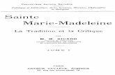 Sainte Marie-Madeleine (tome 1) - liberius.netliberius.net/livres/Sainte_Marie-Madeleine_(tome_1)_000000900.pdf · La première qu, noue s entreprenons est la, discussion cri" tique