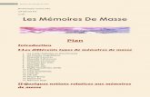 Exposé sur les mémoires de masse - SeT Unissetunis.e-monsite.com/medias/files/memoire-de-masse-v8.pdf · 10 Exposé sur les mémoires de masse • Taux de transfert : il s'agit