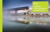 RappoRt développement duRable 2012 - EDF Luminus ... Luminus... · Le développement durable est au cœur de la stratégie et de la culture d’EDF Luminus, premier challenger sur