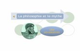La philosophie et le mythe - argumenter.comargumenter.com/Textes/La philosophie.pdf · croient savoir, alors qu'ils ne le savent pas, tandis qu'aucun autre n'en sera capable. En réalité,
