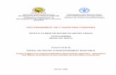 GOUVERNEMENT DE L’UNION DES COMORES - … · Titre du projet proposé: ... Eléments sur les systèmes d’information du commerce des produits ... Il a été élaboré en concertation