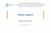 Génie Logiciel Mejdi BLAGHGI - academiepro.com · Le génie logiciel (anglais software engineering) C’une science de génie industriel qui étudie les méthodes de travail et les